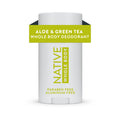 Deodorant, Aluminum Free, Aloe &amp; Green Tea Sensitive Whole Body Deodorant 2.4 oz