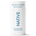 Deodorant, Aluminum Free, Sea Salt &amp; Cedar, for Women and Men, 2.65 oz