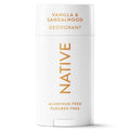 Deodorant, Aluminum Free for Women and Men, Vanilla &amp; Sandalwood, 2.65 oz