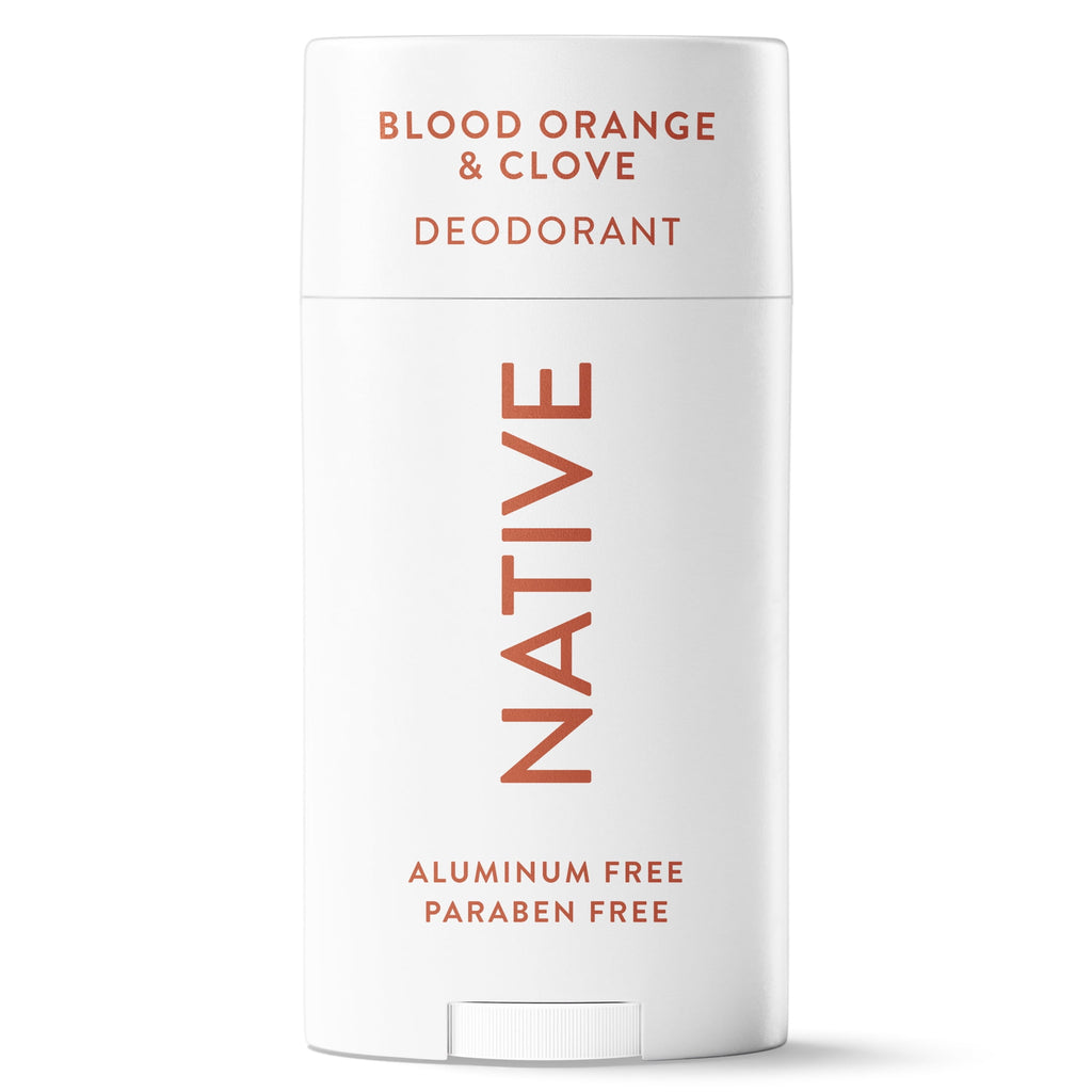 Aluminum Free Deodorant For Women, 72 Hour Solid Deodorant Stick, Blood Orange &amp; Clove, 2.65oz