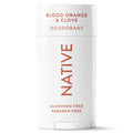 Aluminum Free Deodorant For Women, 72 Hour Solid Deodorant Stick, Blood Orange &amp; Clove, 2.65oz