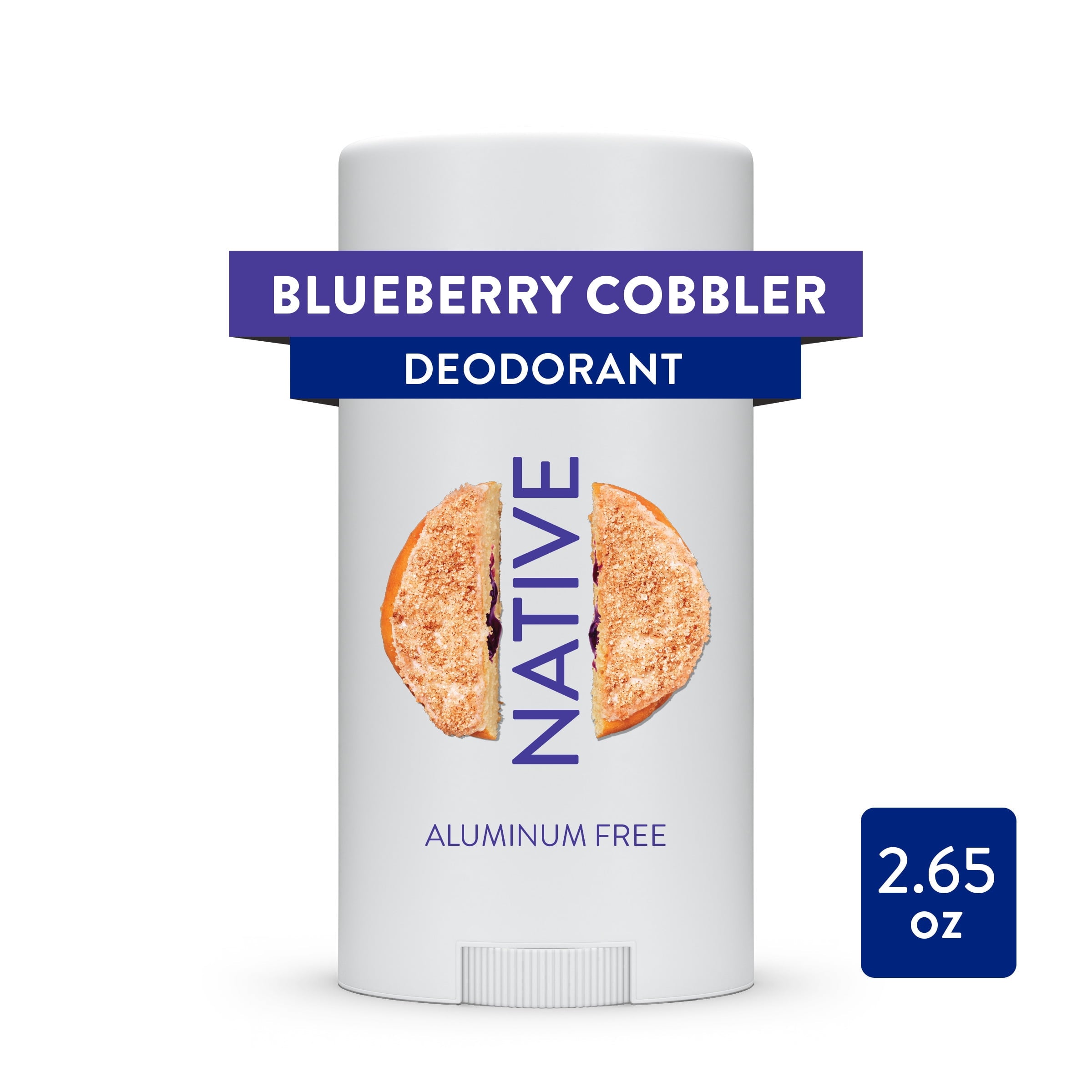Dunkin' Deodorant, Aluminum Free, Blueberry Cobbler, 2.65oz