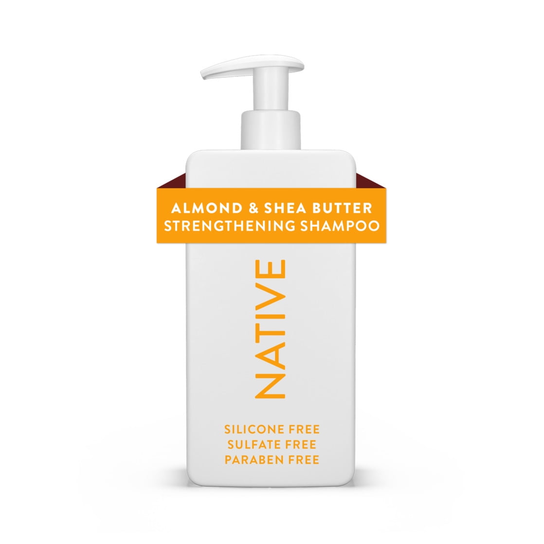 Strengthening Shampoo, Almond &amp; Shea Butter, Sulfate &amp; Paraben Free, 16.5 oz