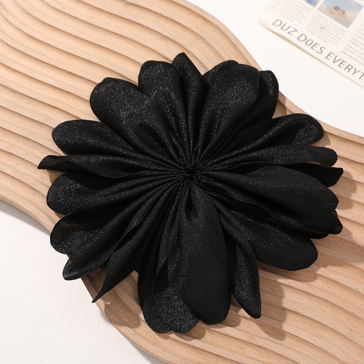 Layered Fabric Flower Hair Clip