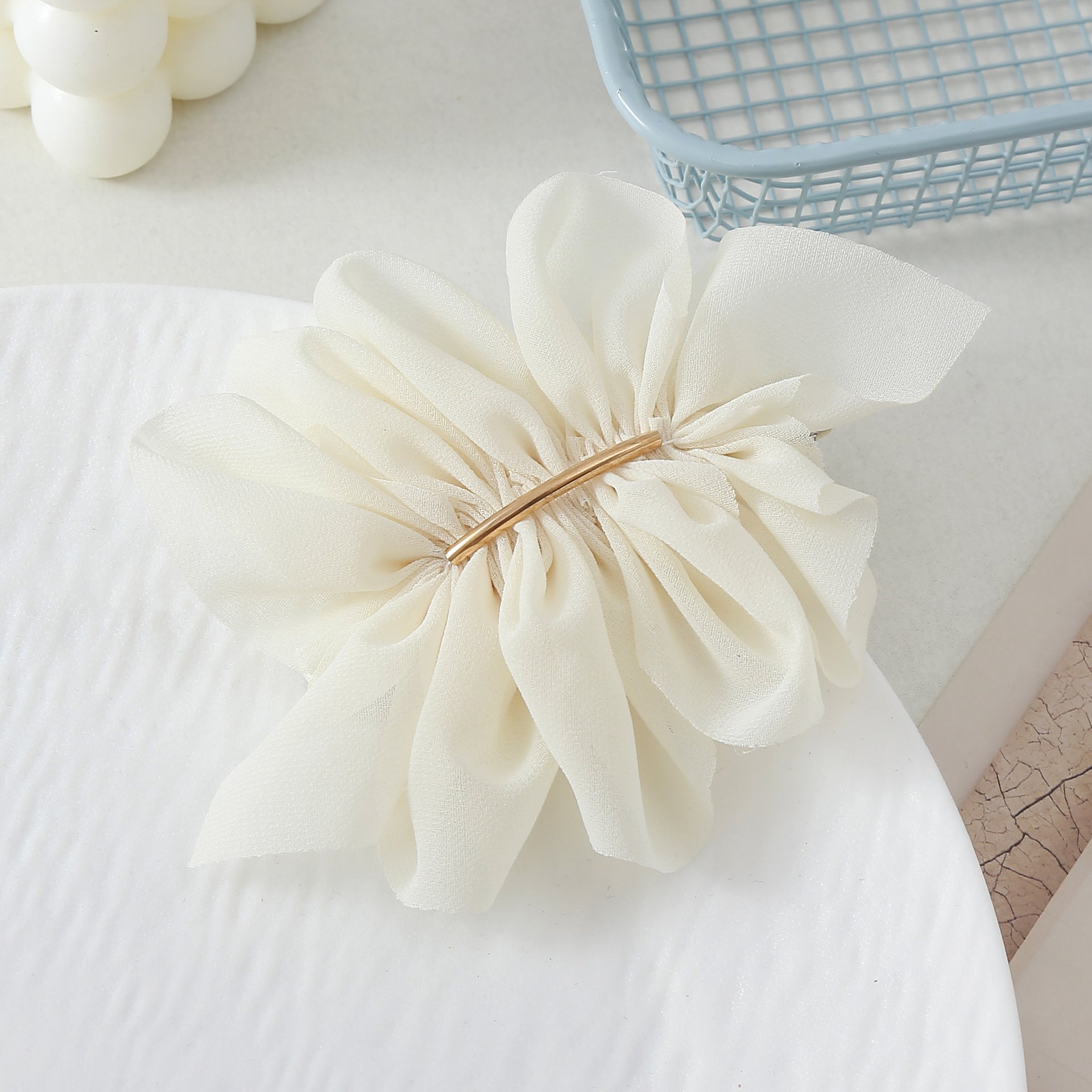 Chiffon Flower Hair Clip