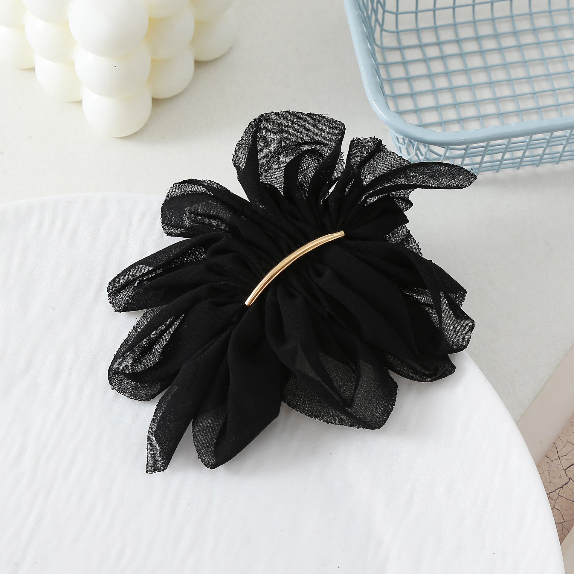 Chiffon Flower Hair Clip