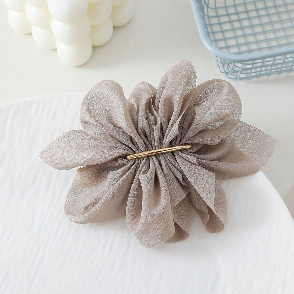 Chiffon Flower Hair Clip