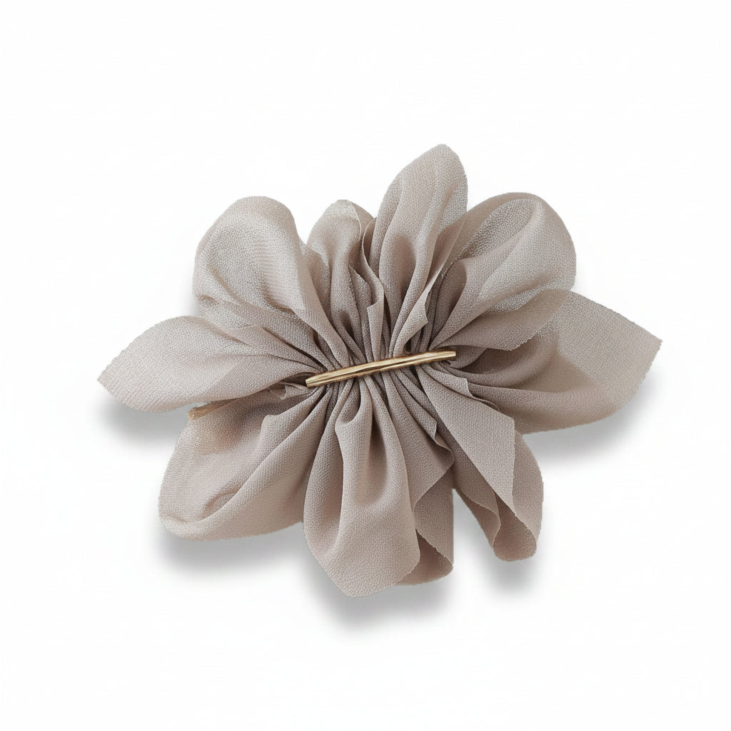 Chiffon Flower Hair Clip