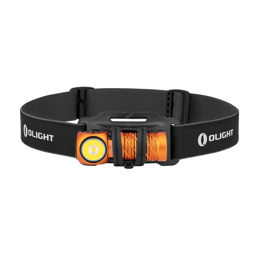 Perun 2 Mini 1100 Lumens LED Rechargeable Headlamp, Black