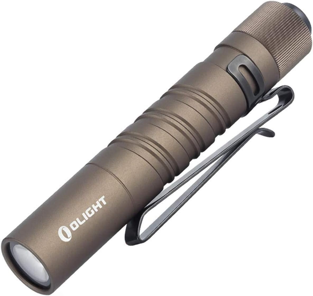 I3T Dual-Output Slim EDC LED Flashlight, Black