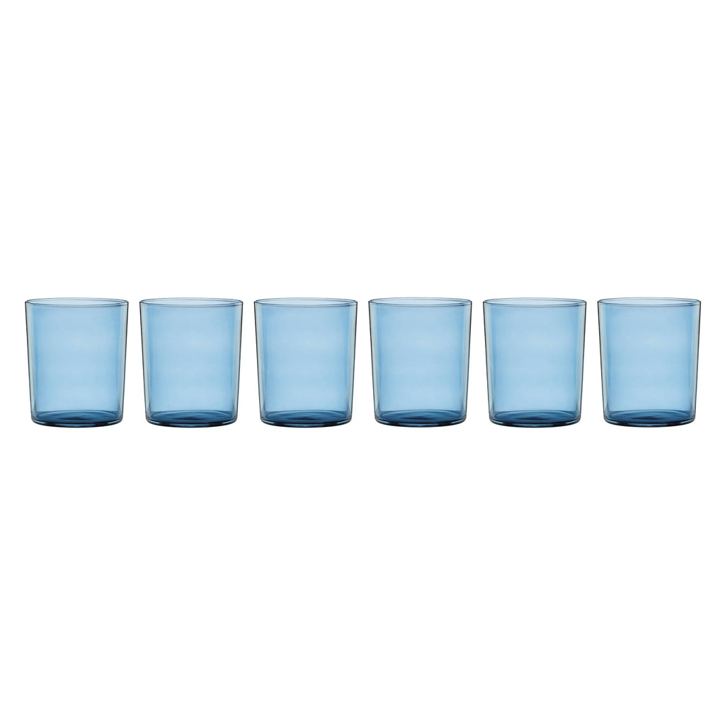 Entertain 365 16 oz Stackables Green Glasses (Set of 6)