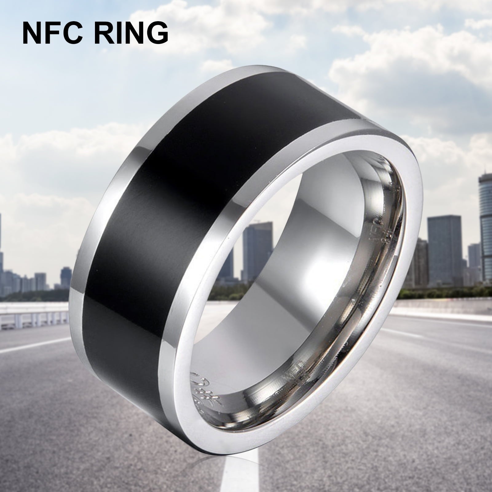 Universal Sensing Technology Comfortable Wear No Charge Smart Lock NFC Ring for