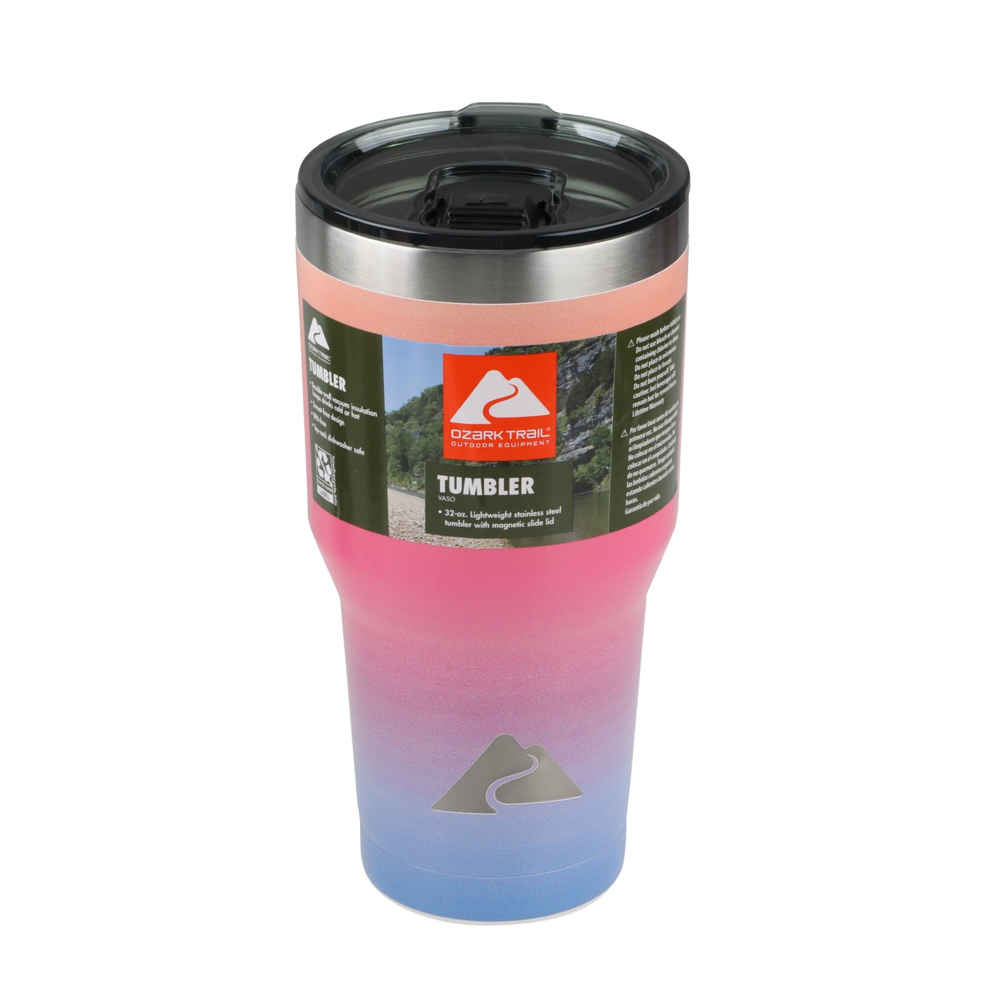 Ozark Trail 32 oz Stainless Steel Insulated Tumbler, Black