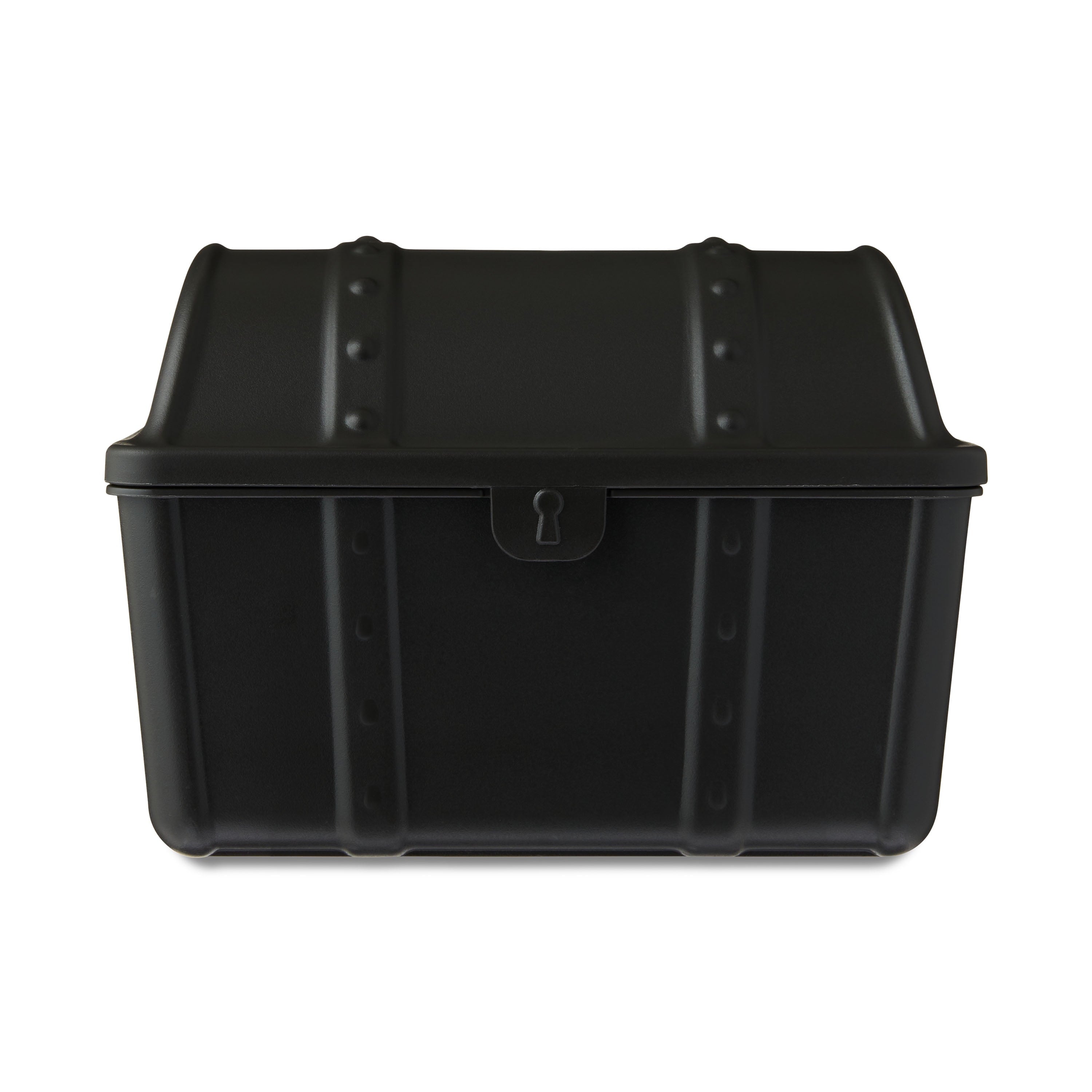 Pen+Gear Treasure Box, Black, Desktop Organizer, 9" x 7" x 6.25"