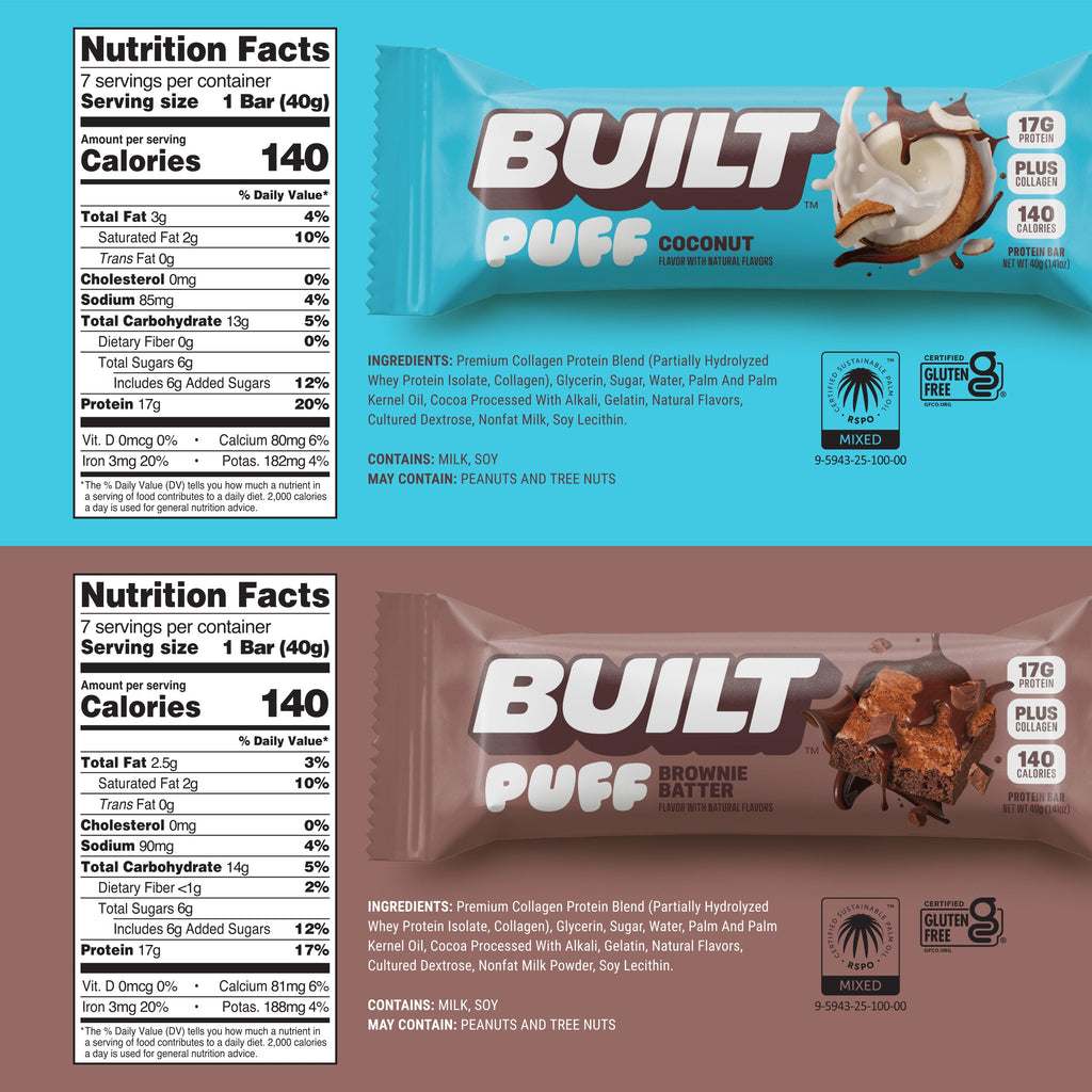 Variety Pack: Coconut + Brownie Batter