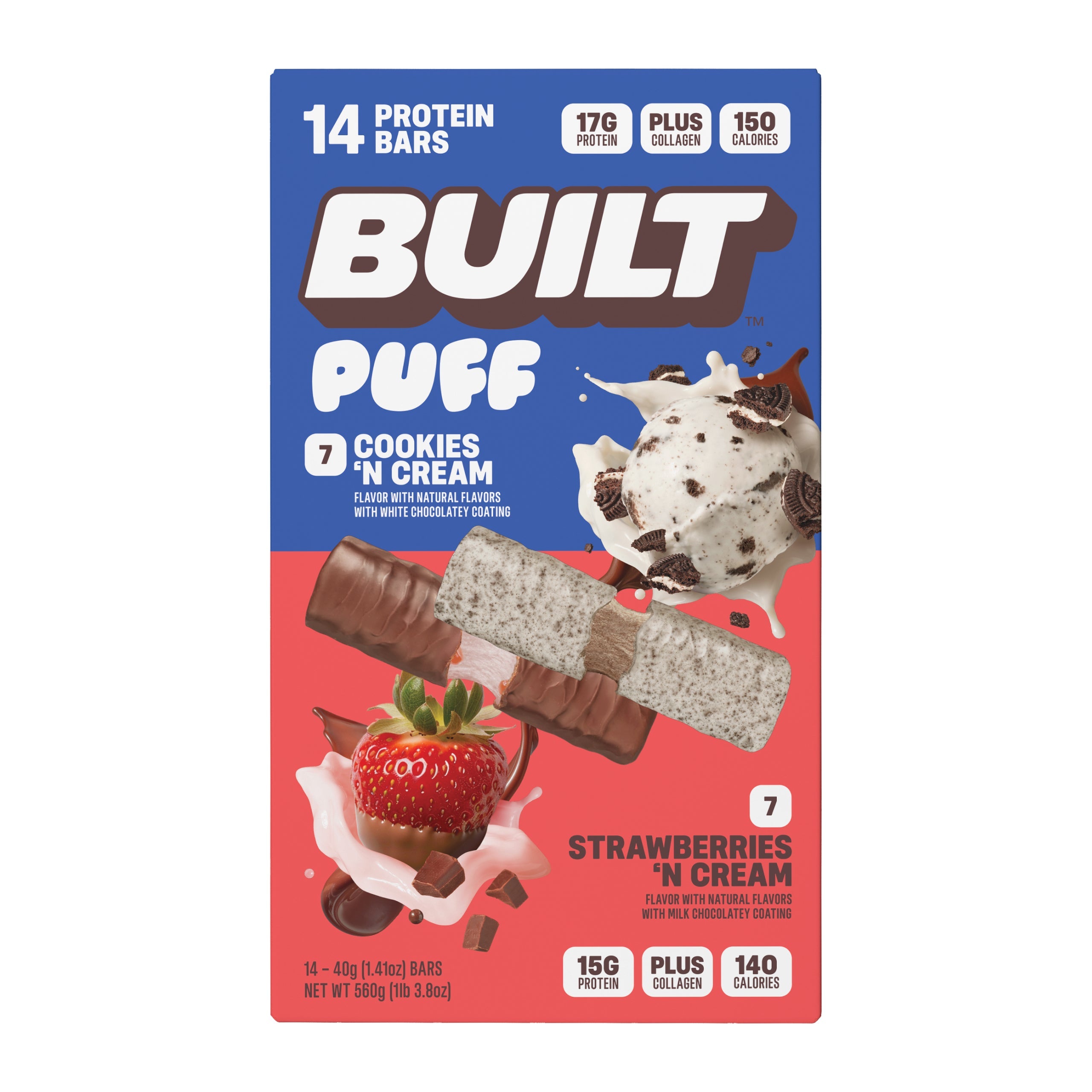 Variety Pack: Cookies 'N Cream + Strawberries 'N Cream