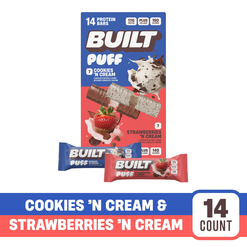 Variety Pack: Cookies 'N Cream + Strawberries 'N Cream