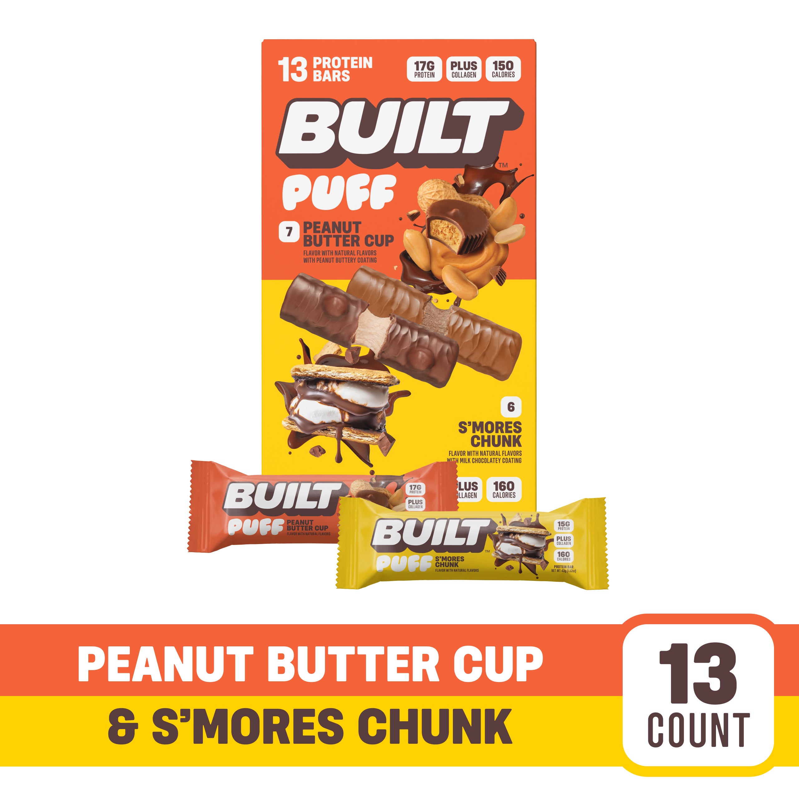 Variety Pack: Peanut Butter Cup + S'Mores Chunk