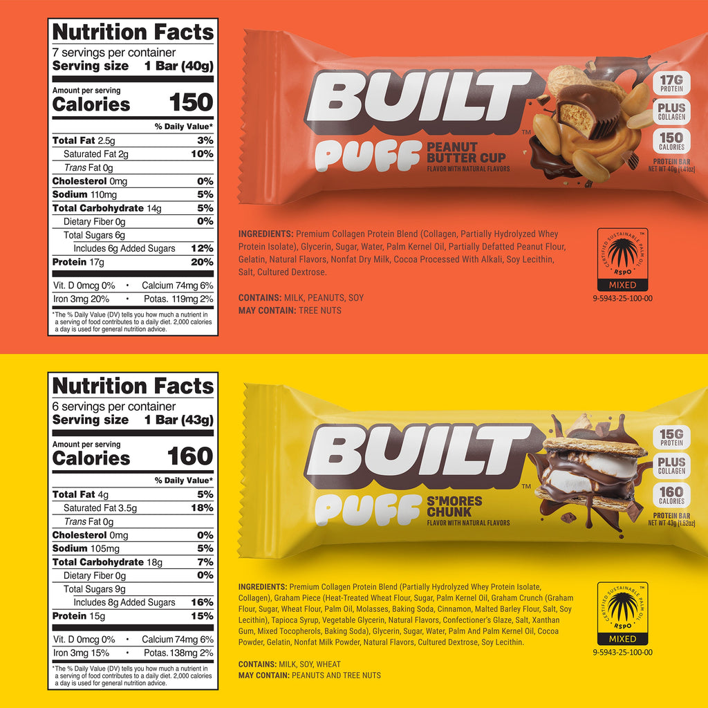 Variety Pack: Peanut Butter Cup + S'Mores Chunk