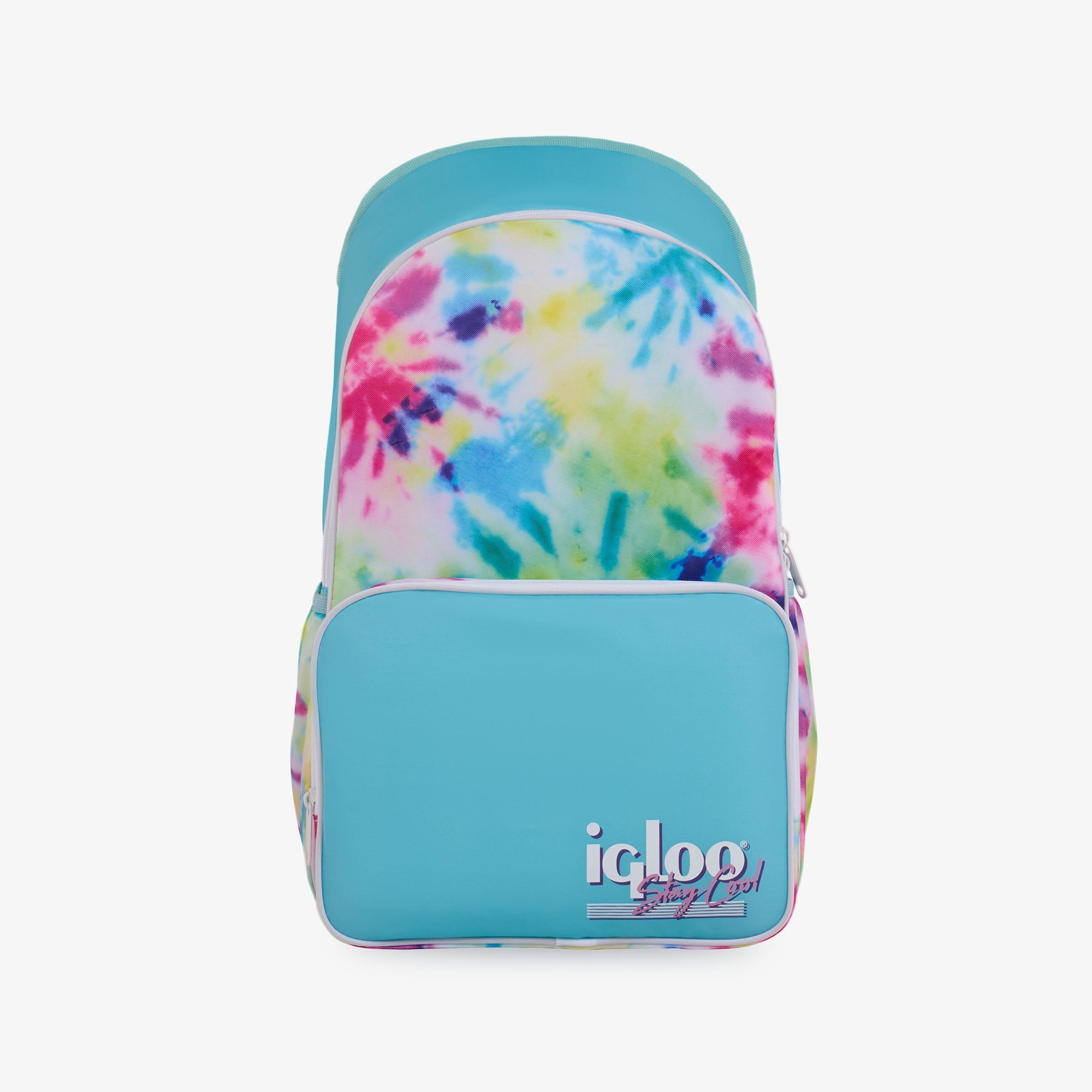 Igloo 20 can Retro Backpack Water Cooler, Pink and Jade Green