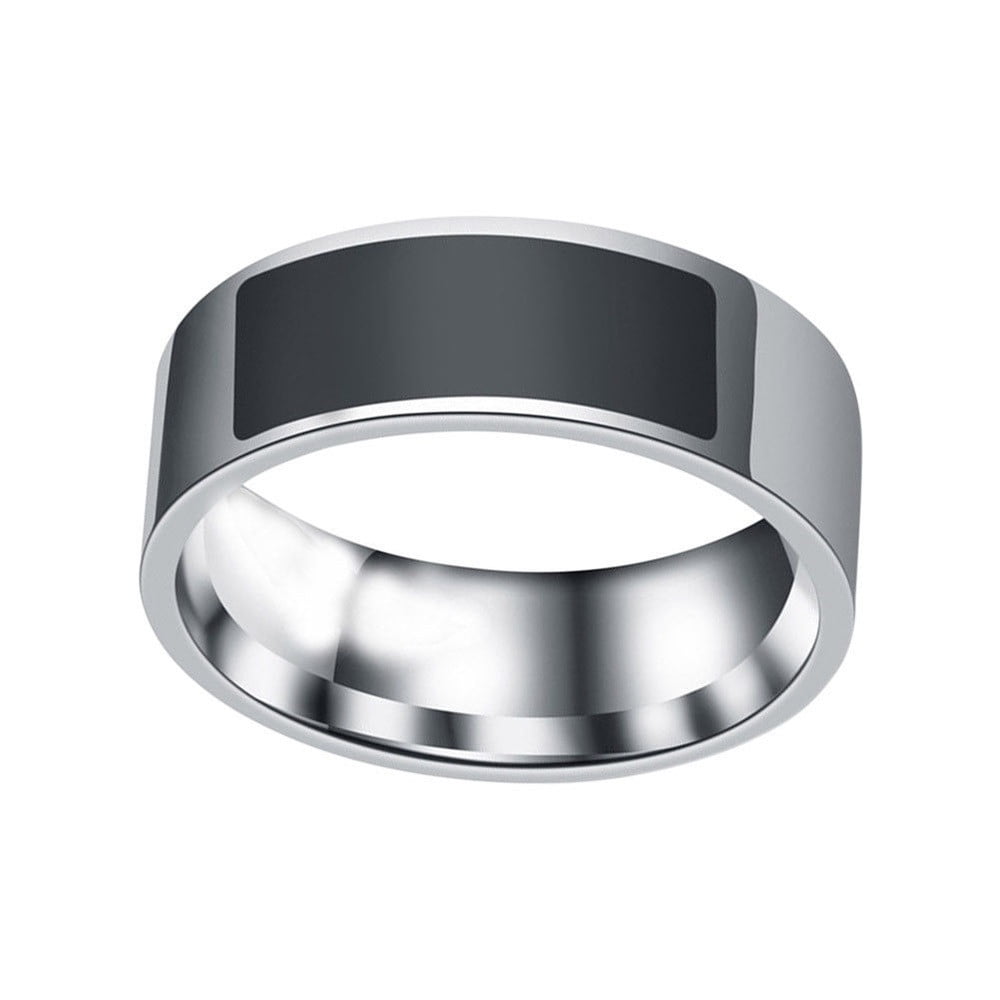 Waterproof Intelligent Ring Smart Wear Finger Digital Ring, Convenient Handled, Black