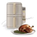 Ninja DoubleStack XL 10 QT, 6-in-1, 2-Basket Air Fryer, Space Saving Design
