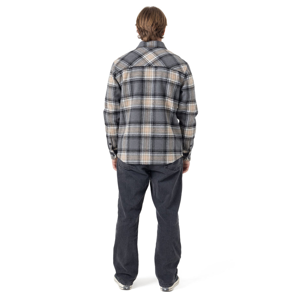 Dakine Front Snap Fleece Jacket - Greypld