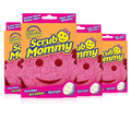 Scrub Mommy - Scratch-Free Multipurpose Dish Sponge - BPA Free &amp; Made with Polymer Foam - Stain &amp; Odor Resistant Kitchen Sponge (4 Count)