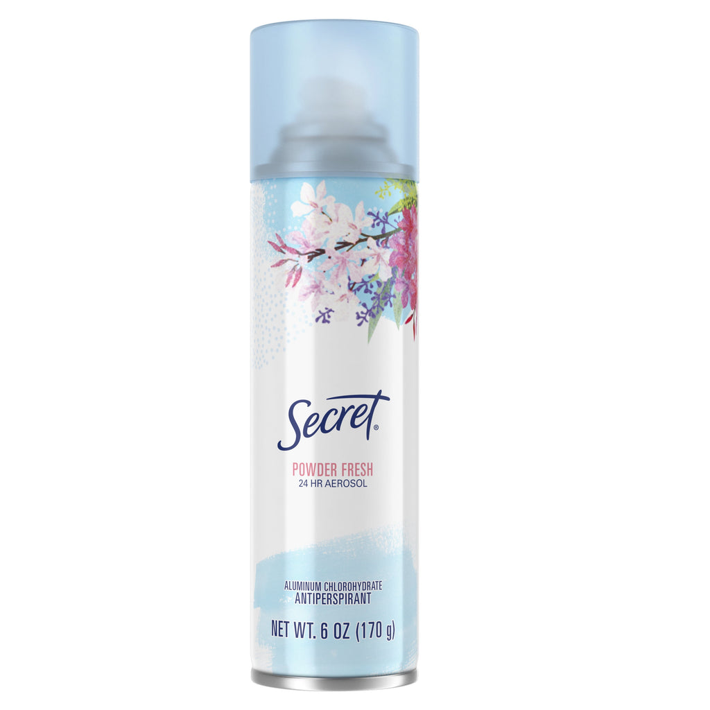 Aerosol Antiperspirant Deodorant, Powder Fresh, 6 fl oz