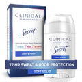 Clinical Soft Solid Antiperspirant Deodorant for Women, Light &amp; Fresh, 1.6 oz