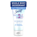 Women's Whole Body Aluminum Free Deodorant Clear Cream Unscented 3.0oz