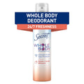 Women's Whole Body Deodorant Aluminum Free Spray, Peach &amp; Vanilla 3.5oz