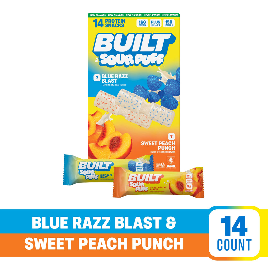 Variety Pack: Blue Razz Blast + Sweet Peach Punch