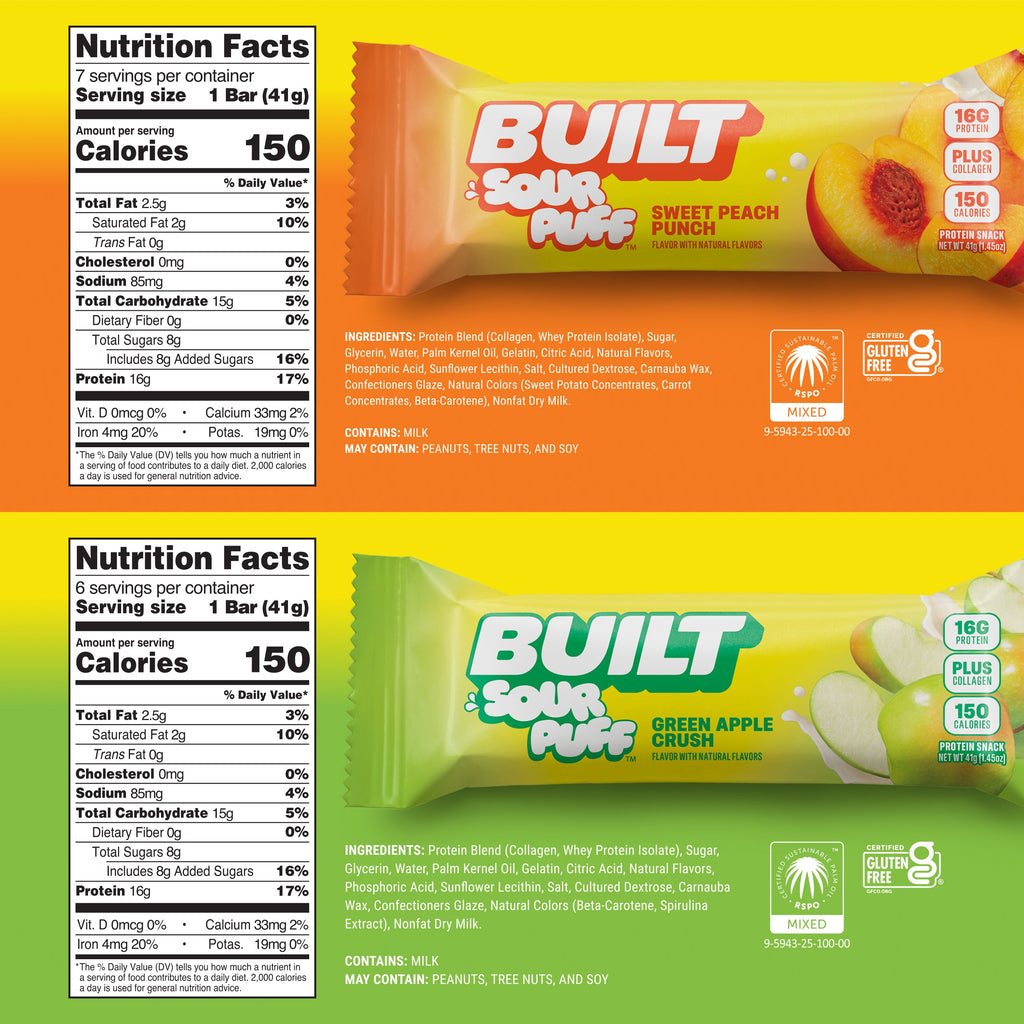 Variety Pack: Sweet Peach Punch + Green Apple Crush