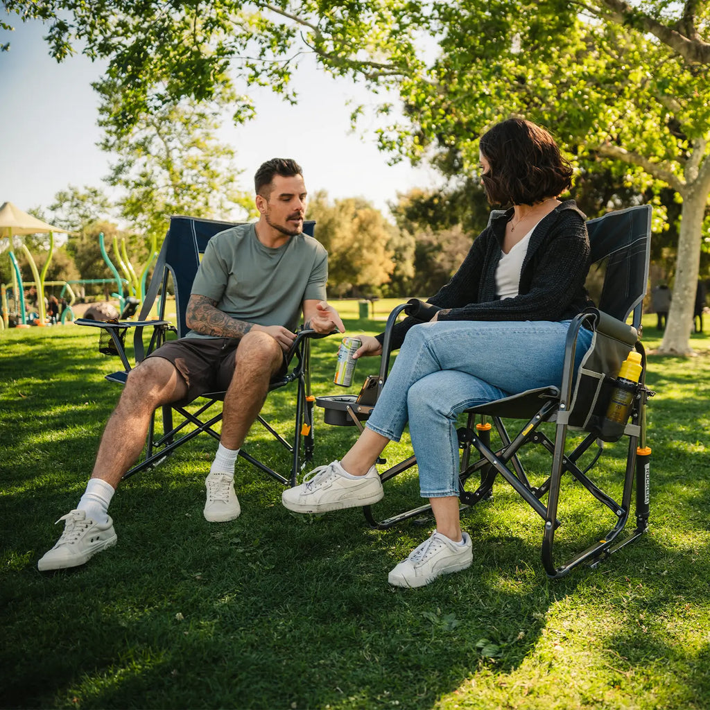 GCI Outdoor Stowaway Rocker™ with Side Table