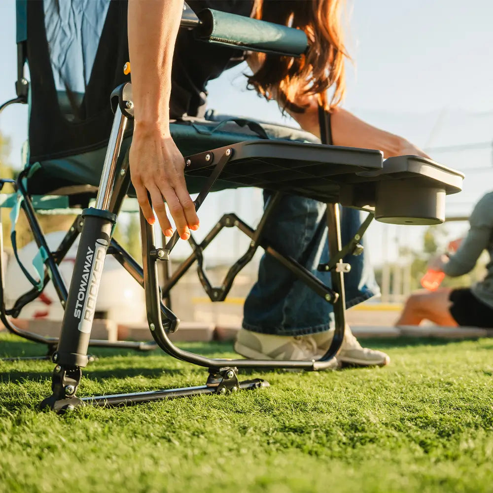 GCI Outdoor Stowaway Rocker™ with Side Table
