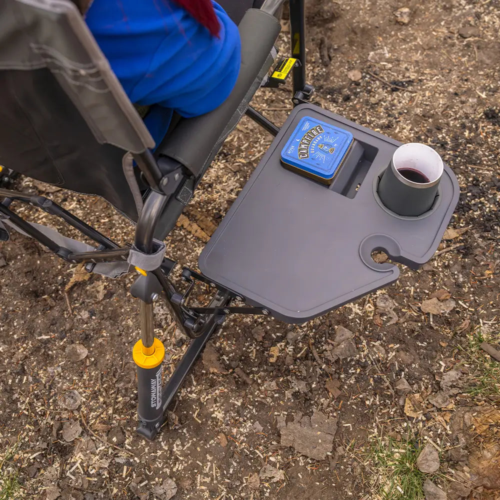 GCI Outdoor Stowaway Rocker™ with Side Table