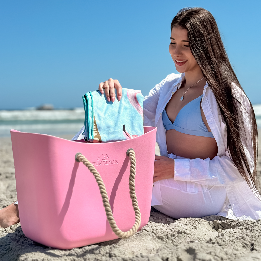 Rubber Beach Tote