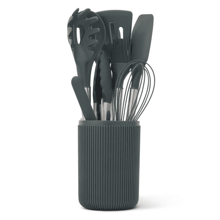 Thyme &amp; Table 10-Piece Silicone Gadget Set - Green