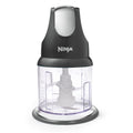 Express Chop 2-Cup Food Processor, Mince, Puree, One-Touch, Base, , NJ100WM Black
