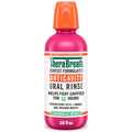 TheraBreath Anticavity Alcohol-Free Mouthwash, Mouthrinse with Fluoride, Sparkle Mint, 16 fl oz