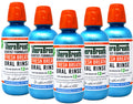 TheraBreath Fresh Breath Mouthwash, Alcohol-Free Oral Rinse, Icy Mint, 16 fl oz - 5 Pack
