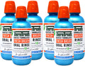 TheraBreath Fresh Breath Mouthwash, Alcohol-Free Oral Rinse, Icy Mint, 16 fl oz - 6 Pack