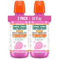 TheraBreath Kids Anticavity Fluoride Oral Rinse, Strengthens Teeth & Enamel, Alcohol Free & Dye Free, Certified Organic Bubblegum Blast Flavor, 16 Fl Oz, 2-Pack