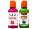 TheraBreath Kids Mouthwash with Fluoride, Organic Strawberry Splash, Anticavity, 10 fl oz & TheraBreath Kids Mouthwash with Fluoride, Organic Wacky Watermelon, Anticavity, 10 fl oz