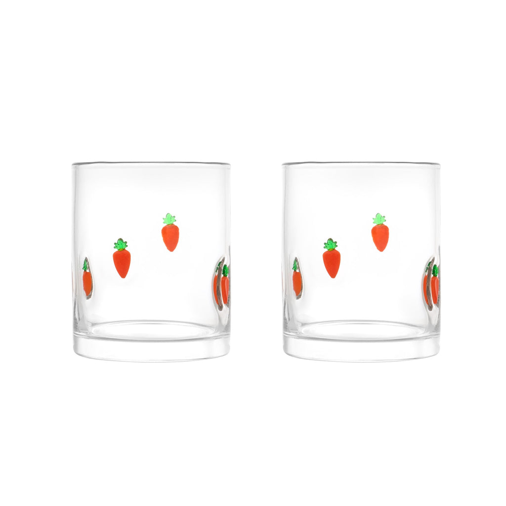 Thyme &amp; Table 12 fl oz Easter Bunny Charm Drinking Glasses, Set of 2