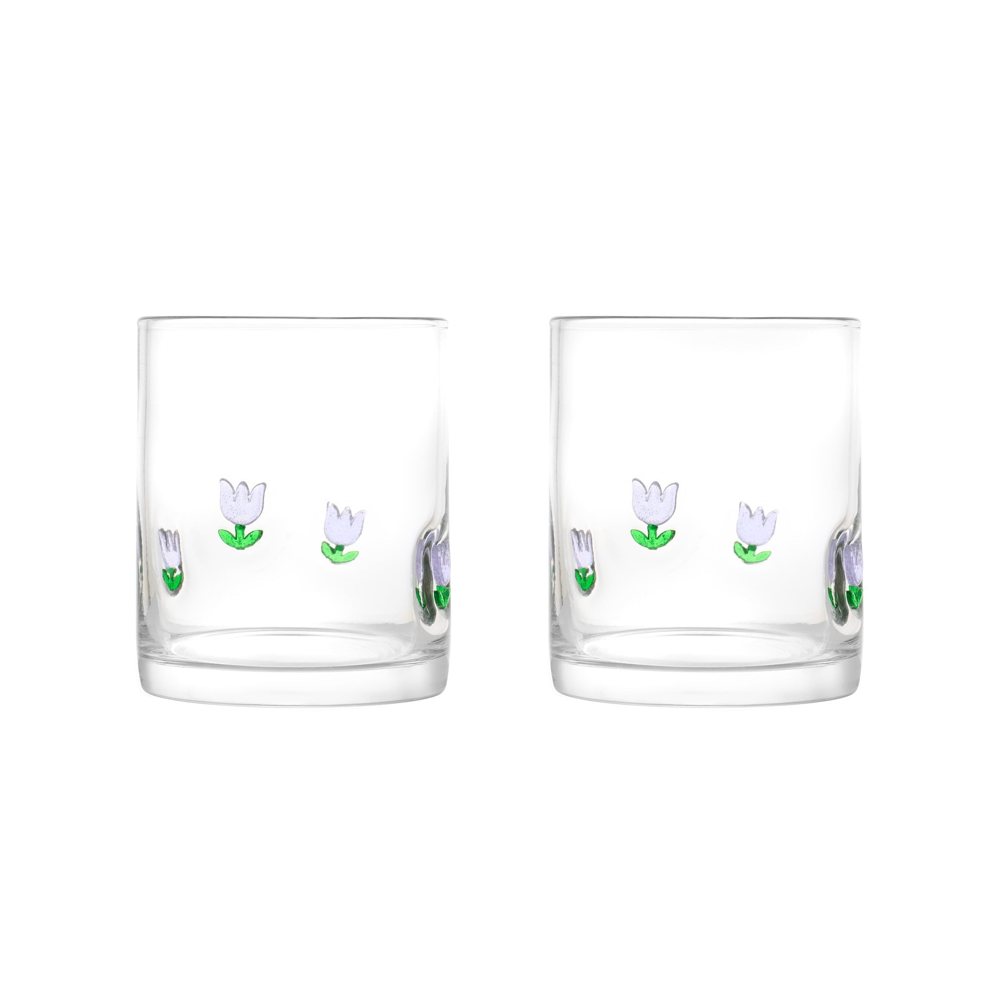 Thyme &amp; Table 12 fl oz Easter Bunny Charm Drinking Glasses, Set of 2