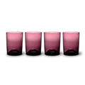Thyme &amp; Table 12 fl oz Magenta Sphere Drinking Glasses, Set of 4