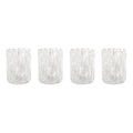 Thyme &amp; Table 12 fl oz White Tortoise Drinking Glass, Set of 4