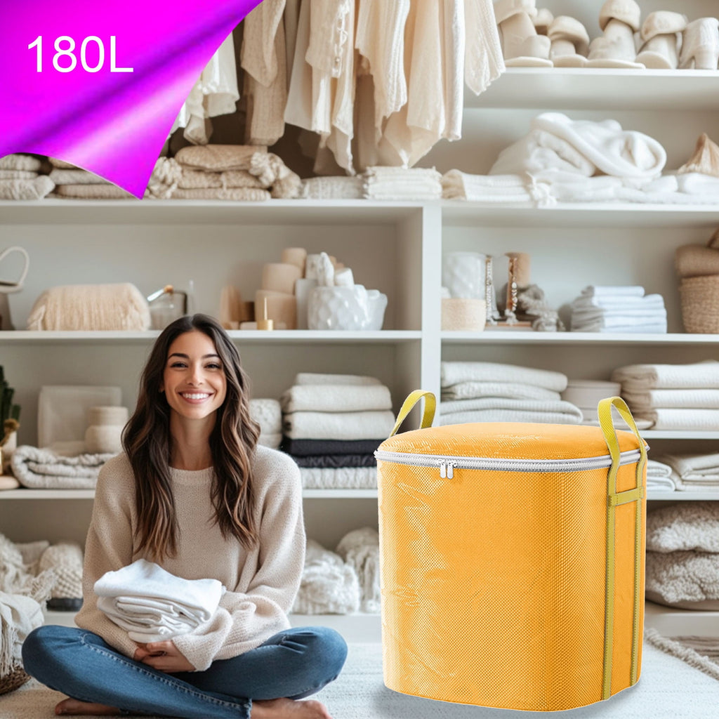 350L Capacity Storage Bins with Lids
